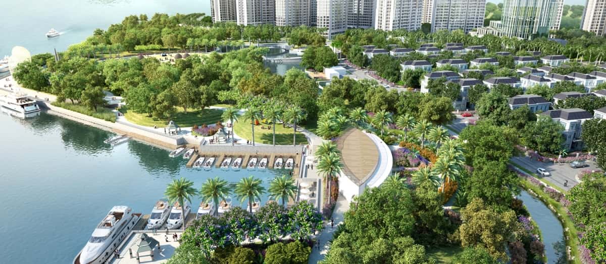 Công viên cây xanh rộng lớn Vinhomes Hạ Long Xanh