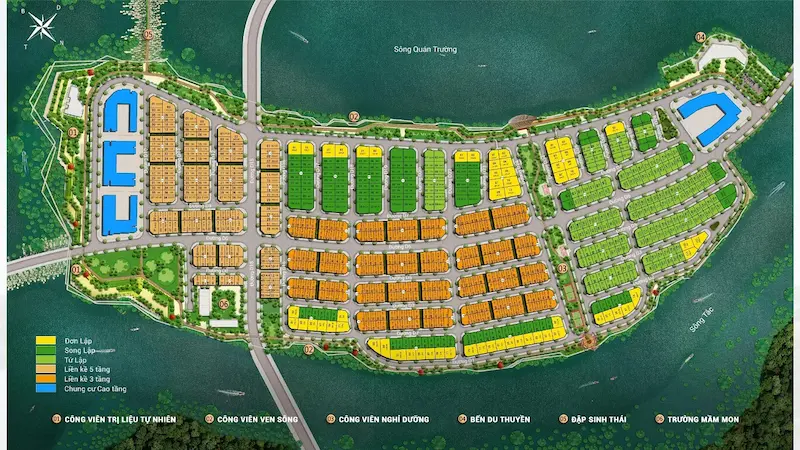 tong quan mat bang charmora city